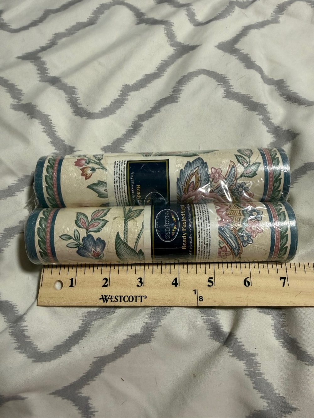 Coloroll Provencale Decorative Vinyl Roll 2- Pack Made in England